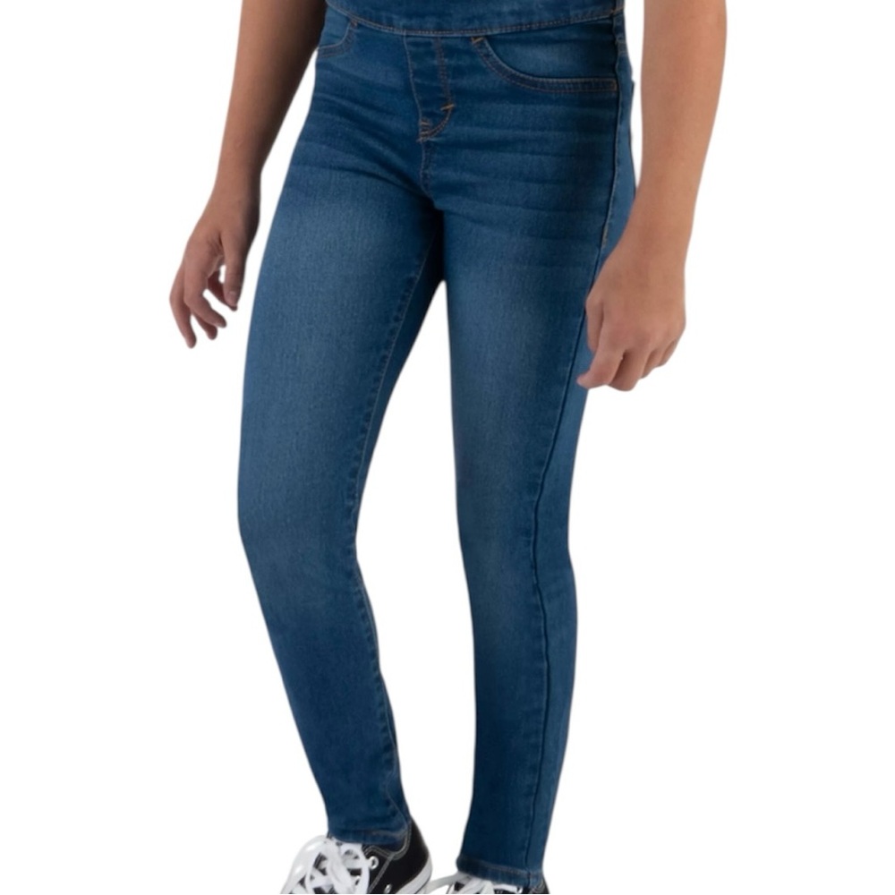 Levi's Medium Wash Stretch Denim Leggings for girls. Girl's size 14